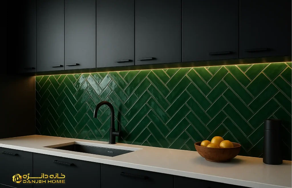 جنس کاشی بین کابینتی: دوام، زیبایی و نگهداری