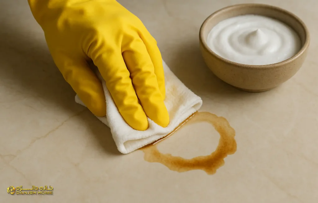 تمیز کردن سرامیک اسلب