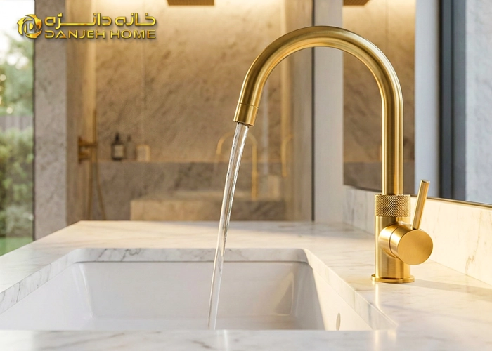 راهنمای قطعی پاک کردن رسوب آب از روی شیرآلات طلایی و مشکی (بدون آسیب به رنگ و آبکاری) چرا شیرآلات مشکی و طلایی لک می شوند؟