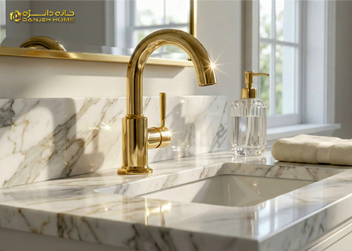 راهنمای ست کردن رنگ شیرآلات با کاشی و سرامیک (ترندهای ۲۰۲۶) + جدول هارمونی راهنمای ست کردن رنگ شیرآلات با کاشی و سرامیک