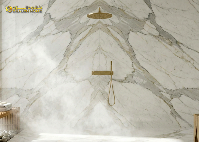 راهنمای ست کردن رنگ شیرآلات با کاشی و سرامیک (ترندهای ۲۰۲۶) + جدول هارمونی شیرآلات مشکی مات: مینیمالیسم جسورانه