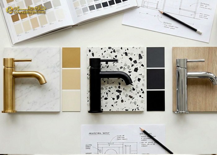 راهنمای ست کردن رنگ شیرآلات با کاشی و سرامیک (ترندهای ۲۰۲۶) + جدول هارمونی راهنمای ست کردن رنگ شیرآلات با کاشی و سرامیک (ترندهای ۲۰۲۶) + جدول هارمونی