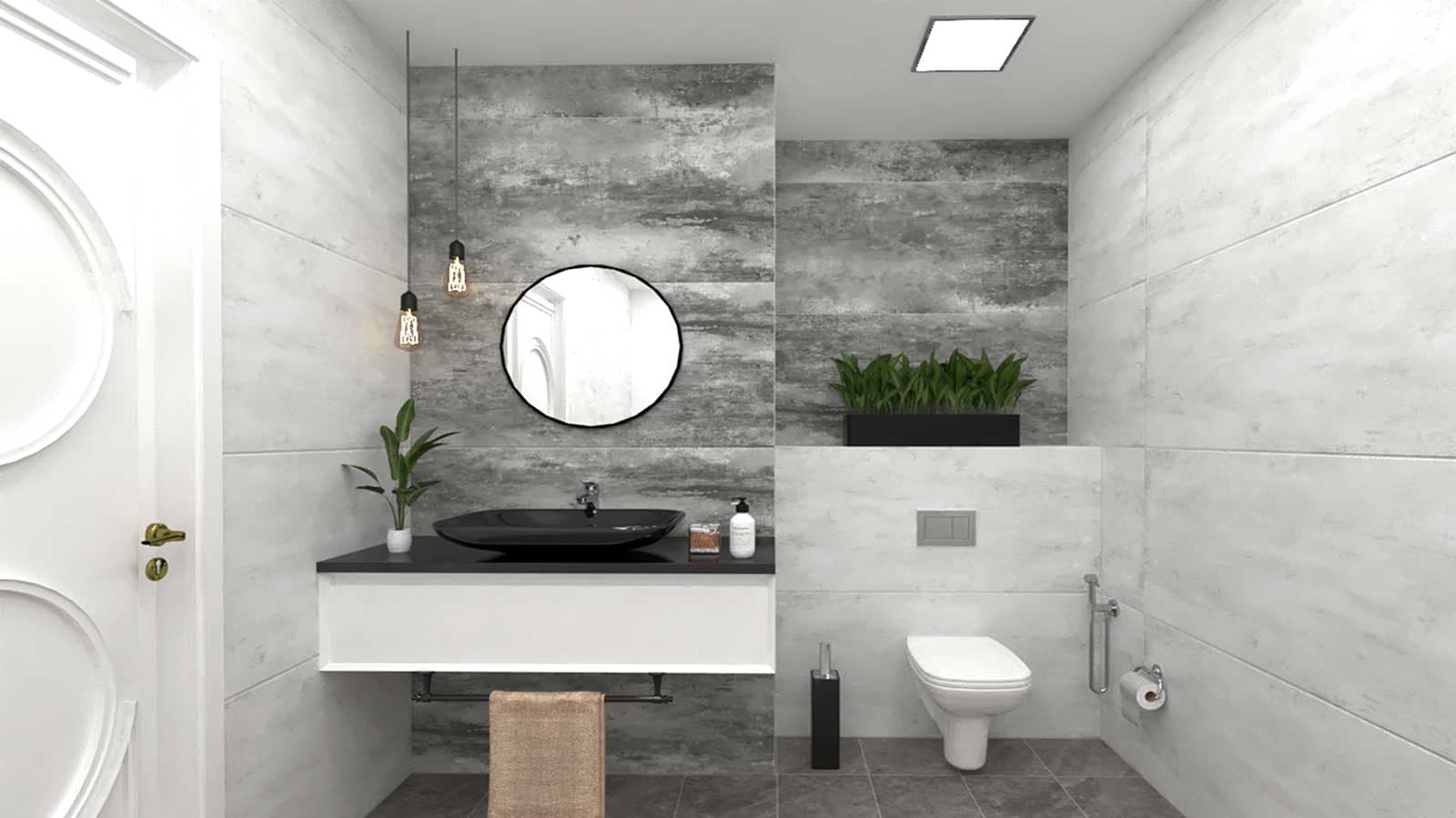 سرامیک برنچ طوسی روشن 60*120 فیروزه