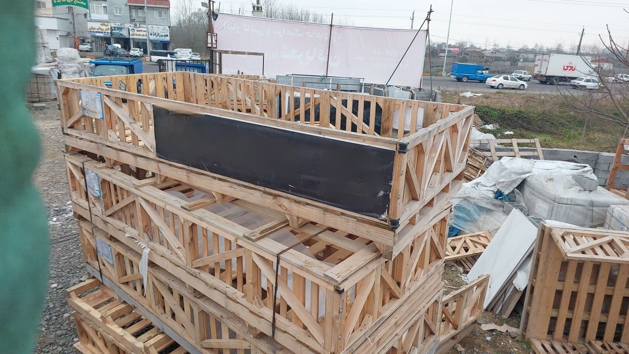 پالت چوبی 120*300