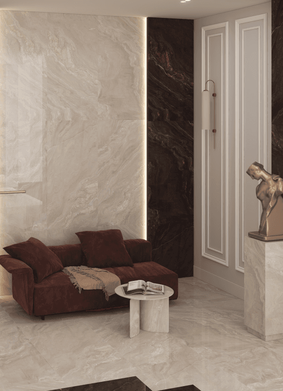 سرامیک ادسا کرم روشن 60*120 بیستون