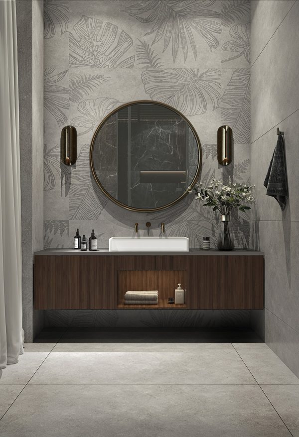 سرامیک آمازون طوسی روشن 60*120 فیروزه