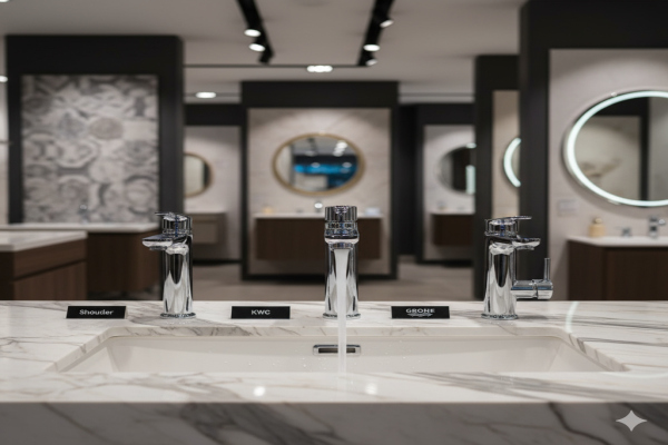 مقایسه شیرآلات شودر، KWC و گروهه: کدام برند برای خانه شما مناسب است؟ (راهنمای انتخاب برند) مقایسه شیرآلات شودر، KWC و گروهه