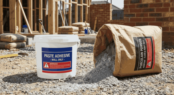 چرا سرامیک های کف لق می شوند؟ (بررسی تفاوت چسب پرسلان و ملات سیمان) چرا سرامیک های کف لق می شوند؟ (بررسی تفاوت چسب پرسلان و ملات سیمان)